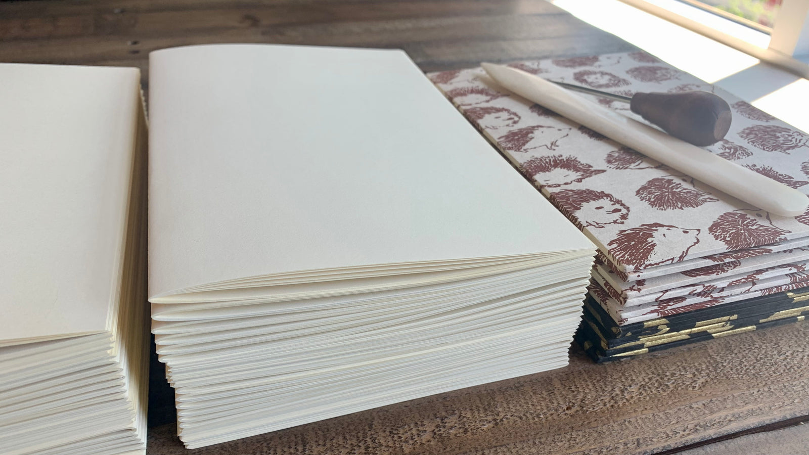 Bookbinding at Home, Part 1: How to Stitch a Single Folio Sketchbook